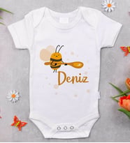 BK Kids İsimli Bebek Body Zıbın - Model 35