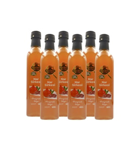 Tarihi SultanAhmet Baharatçısı Nar Sirkesi 6x500 ml – %100 Katkısız Doğal  Özel Üretim