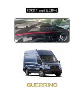 FORD Transit 2020+TORPİDO KORUMA HALISI SİYAH KENAR