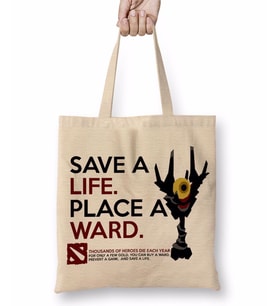 Dota 2 Art of Ward Bez Çanta Uzun Saplı