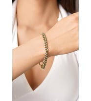 14 Ayar Altın Gurmet Zincir Bileklik 6.55 mm (Sarı)