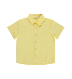 Civil Boys Basic Kısa Kol 6-9 Yaş Gömlek - Beyaz