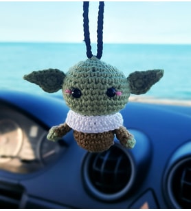 Baby Yoda, Otomobil Dikiz Aynası Aksesuarı, Sevdiklerinize Araba Hediyesi.