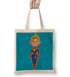 Captain Marvel Bez Çanta Uzun Saplı
