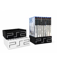 PS2 Oyun Kutusu Düzenleyici Stand PS2 CD Kutusu Organizer Oyun Arşiv Standı Masaüstü