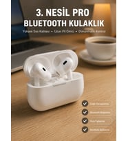Bluetooth Kulaklık Kulak İçi Silikonlu Stereo Yüksek Ses Kaliteli Dokunmatik