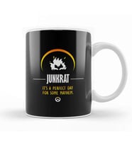 Junkrat Perfect Day For Mayhem Overwatch Kupa Bardak Porselen