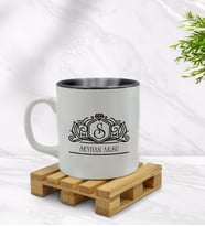 BK Gift Kişiye Özel İsimli İçi Siyah Renkli Kupa Bardak Model 13
