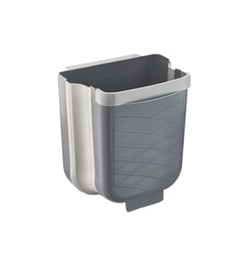GRİ KATLANABİLİR MUTFAK ÇÖP KOVASI 6LT GO-53-vice 01020