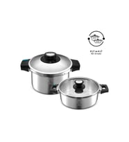 Quick And Safe Indüksiyon Tabanlı Düdüklü Tencere Seti 4+6 Lt (Rose)