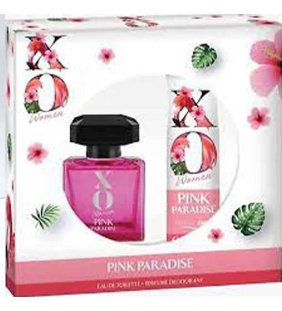 XO Pink Paradise Edt Bayan Parf m Seti 100 Ml Edt 125 Ml Deodorant XO Pink Paradise Edt Bayan Parf m Seti 100 Ml Edt 125 Ml Deodorant