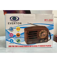 Everton Rt-350 Bluetooth Usb-Sd-Fm Şarjlı Nostaljik Radyo