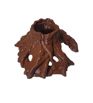 3D Akvaryum Dekoru Geniş Ağaç Kökü Kütük Mağarası KP3D103105 Batan Süs 22x24x10.5 cm