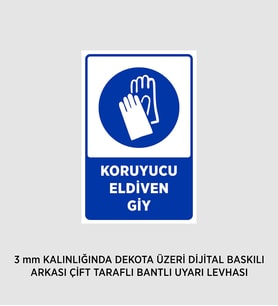 KORUYUCU ELDİVEN 25X37 CM