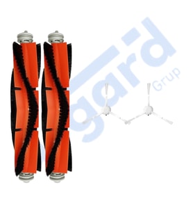 Dreame L10 S PRO, L10S PRO GEN 2, L10S PLUS Uyumlu 2 Ana Fırça 2 Yan Fırça PKT-iasgf0000288