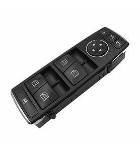MERCEDES X204 GLK SERİSİ SOL DÖRTLÜ CAM DÜĞMESİ 2009--2015 KATLANIR AYNA FONKSİYONLU