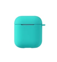 Apple Airpods Uyumlu Kılıf Zore Airbag 11 Silikon (Turkuaz)
