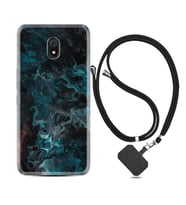 Xiaomi Redmi 8A 8 Pro 9C 9T 10C 11T Pro Kılıf Boyun Askılı Silikon Colorful Abstract 1384
