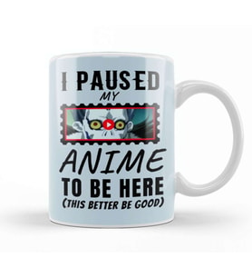 Sarcasm Funny Anime And Manga Otaku Lover Gift Kupa Bardak Porselen
