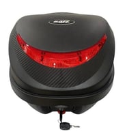 GAFF G32 Carbon Tasarımlı Motosiklet Arka Çanta 32 Litre Sırt Dayamalı Port Bagaj Kilitli Siyah