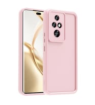 Honor 200 Pro Uyumlu Kılıf Kamera Korumalı Zore Ananas Kapak (Pembe)