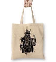 Samurai Punk Portrait Bez Çanta Uzun Saplı