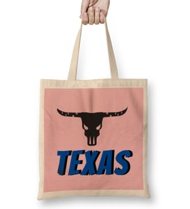 Texas Vintage Bez Çanta Uzun Saplı