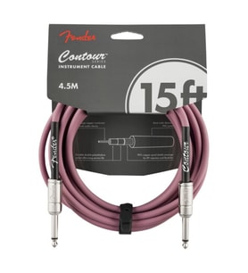 Fender Contour Serisi 4,5m Burgundy Mist Enstrüman Kablosu
