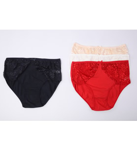 Düz Renk Geniş Basen Bato 4 Lü Paket (Karışık)