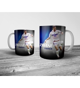 Pixxa Zinedine Zidane Kupa Bardak Model 2