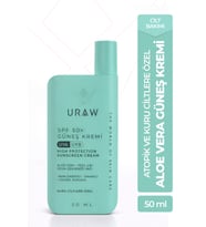 Aloe Vera Güneş Kremi Spf 50 Ile Ve Atopik Ciltler Için Nemlendirici Güneş Koruyucu Krem