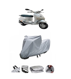Vespa ET 4  Gri Motosiklet Brandası ARKA ÇANTA UYUMLU DEĞİLDİR