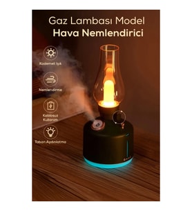 River World Hava Nemlendirici Tasarımı Gaz Lambası