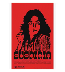 Suspiria By Dario Argento Tablo Ahşap Poster Dekoratif