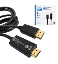Philips SWA3129A/93 5 Metre DisplayPort to HDMI 4K 30Hz Kablo Altın Kaplama