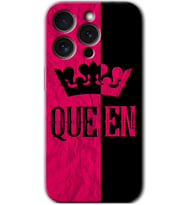 İphone 15 Pro Max Kılıf HD Desen Baskılı Kılıf - Queen