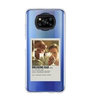 Poco X3 PRO / X3 NFC Uyumlu Breaking Bad Tasarımlı Şeffaf Telefon Kılıfı