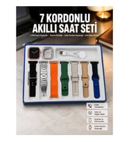 Mey İthalat® Akıllı Saat Unisex Akıllı Saat Çoklu Kordon Seçeneği Çelik Kordon Plastik Kordon Yeni N