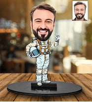 Astronot Tasarımlı Karikatür Biblo 150