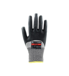 Köpük Nitril Kaplı Polietilen İplik Kesilmeye Dayanıklı Eldiven XF 641 GR/SY NO:8 3/4