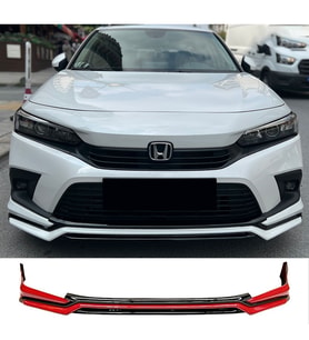 Honda Civic FE Ön Ek Karlık Plastik Mat Siyah 2022 2023 2024 2025 karlık+bodykit+ek