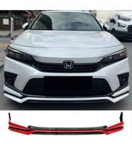 Honda Civic FE Ön Ek Karlık Plastik Mat Siyah 2022 2023 2024 2025 karlık+bodykit+ek