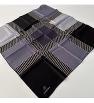 Vissona Twill İpek Eşarp Gri IPK4106