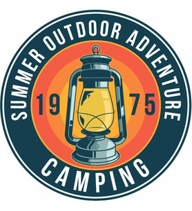Sticker Usta Kampçı Camping Adventure Off Road Sticker, 02023 Renkli 10x10 Cm