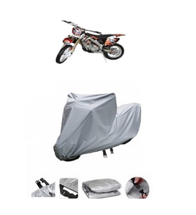 Apachi XZ 250R  Gri Motosiklet Brandası ARKA ÇANTA UYUMLU DEĞİLDİR