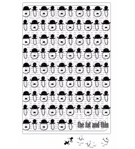 The Fat and Thin Puzzle 240 Parça Yapboz
