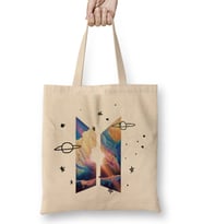 Bts Army Logo Bez Çanta Uzun Saplı