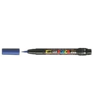 Uni Posca PCF-350 Boyama Markörü 1-10 mm Fırça Uç MAVİ 