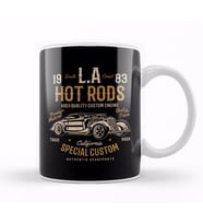 LA Hot Rods California Kupa Bardak Porselen