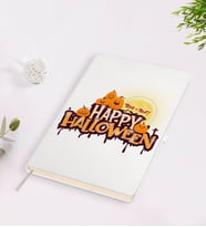 BK Gift Happy Halloween Tasarımlı Beyaz Defter-3